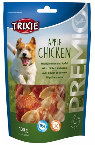 Trixie Premio Apple Chicken – лакомство с курицей и яблоком для собак