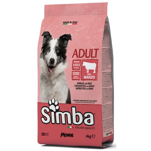SIMBA BEEF – сухой корм с говядиной для собак всех пород 