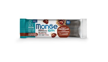 Monge Gift MEAT BARS Dog Sensitive digestion ягня з каштанами