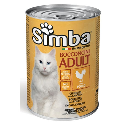 SIMBA CHICKEN – консерви з куркою для дорослих котів