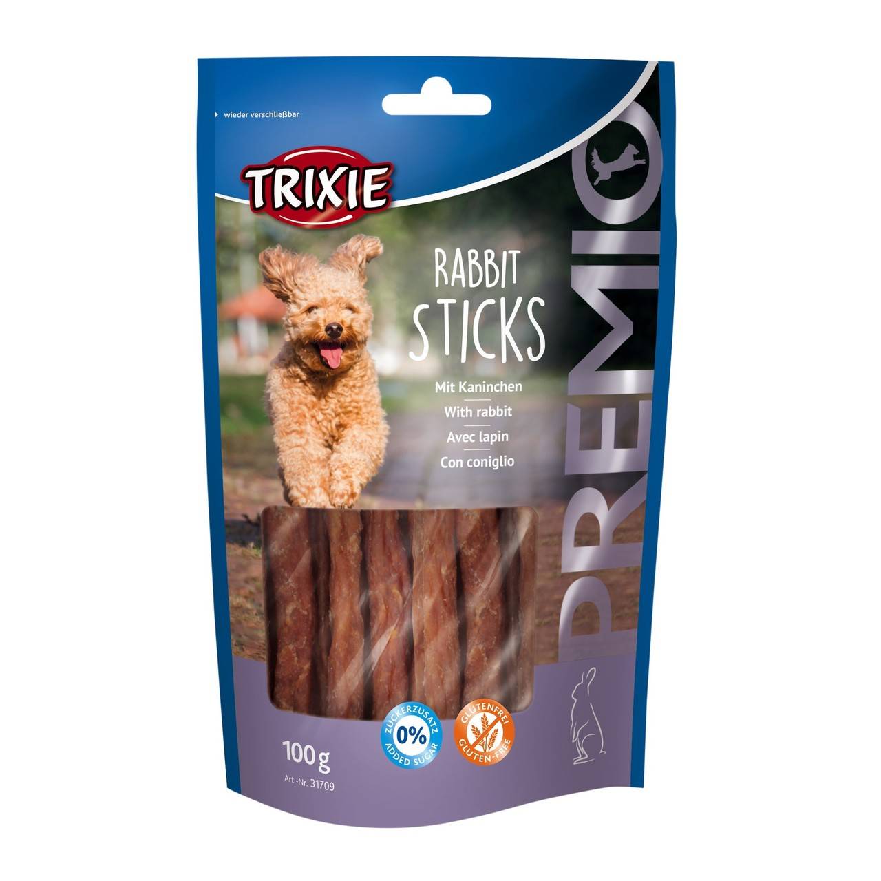 Trixie Premio Rabbit Sticks – ласощі з кроликом для собак