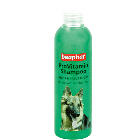 Beaphar ProVitamin Shampoo HERBS & NATURAL OILS – шампунь для собак з чутливою шкірою або жирною шерстю