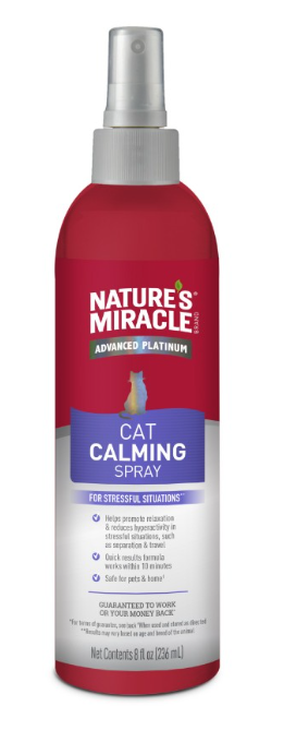 Nature's Miracle JFC Calming Spray - заспокійливий спрей для котів