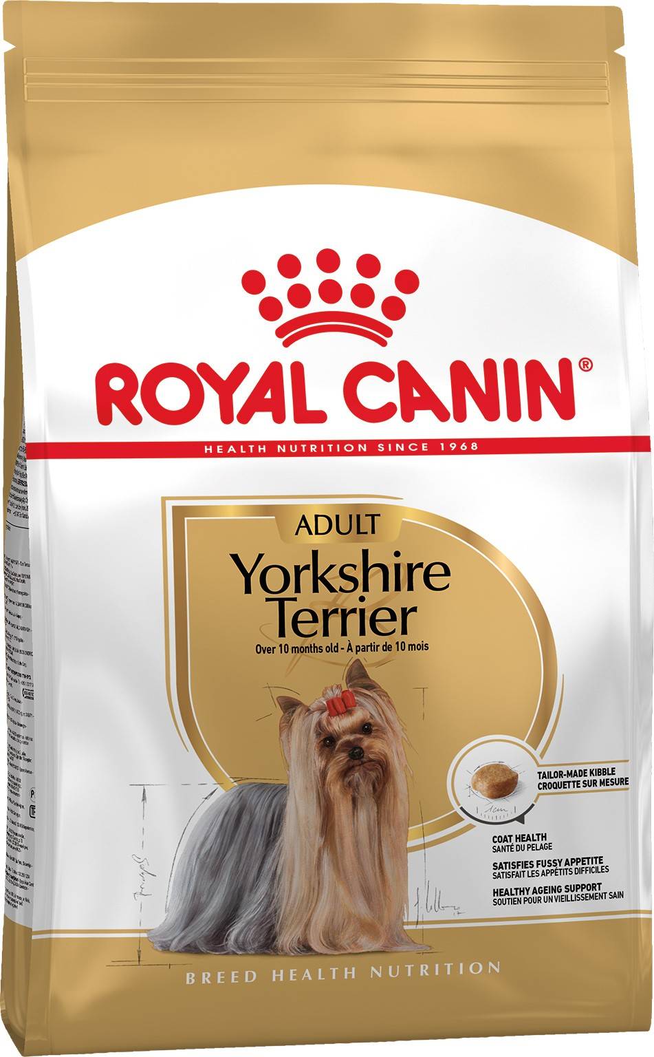 ROYAL CANIN YORKSHIRE TERRIER ADULT сухой корм для взрослых собак породы йоркширский терьер