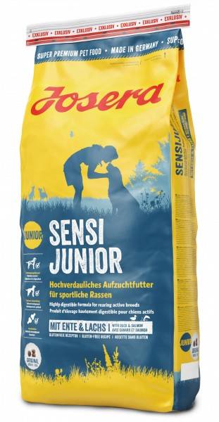 JOSERA SENSI JUNIOR – сухий корм для цуцент та дорослих собак середніх та великих порід