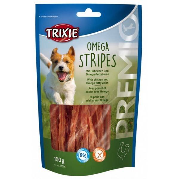 Trixie Рremio Omega Stripes – лакомство с курицей для собак