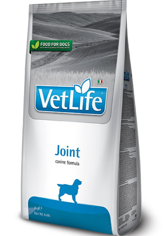 Farmina Vet Life JOINT - сухой лечебный корм для собак для поддержки суставов при артрозе