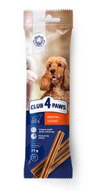 CLUB 4 PAWS PREMIUM DENTAL STICK - жувальна паличка для дорослих собак середніх порід