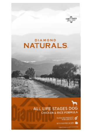   DIAMOND NATURALS All Life Stages Dog Chicken&Rice – сухий корм з м'ясом курчати та рисом для собак всіх порід на всіх стадіях життя