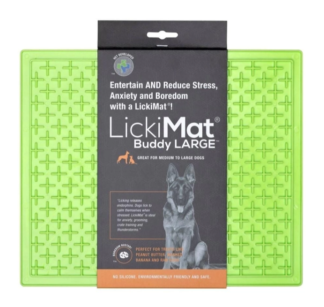 LickiMat Buddy XL– каучуковый коврик для медленного питания собак