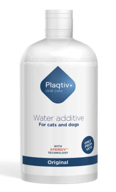 Plaqtiv+ Water additive – добавка в воду для борьбы с зубным налетом у кошек и собак