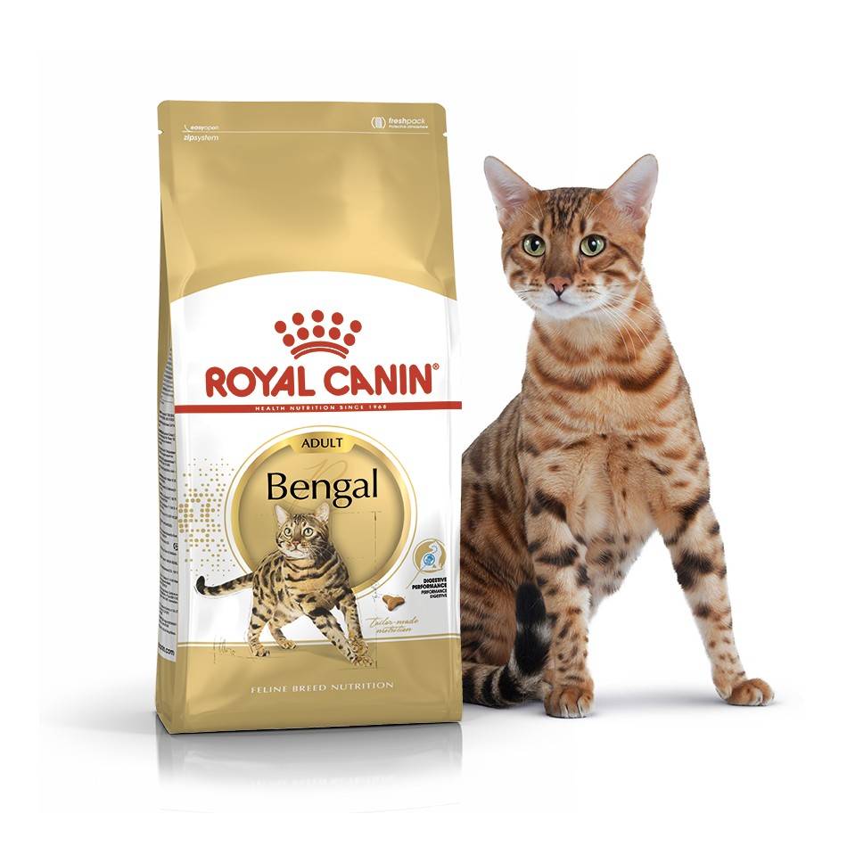 ROYAL CANIN BENGAL ADULT – сухой корм для взрослых котов породы бенгальская