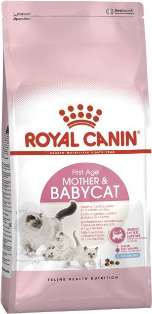 ROYAL CANIN MOTHER & BABYCAT – сухий корм для кошенят і кішок в період вагітності і лактації