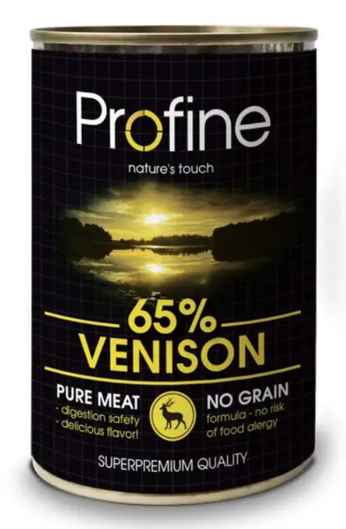 Profine Dog Venison - вологий корм з олениною для дорослих собак