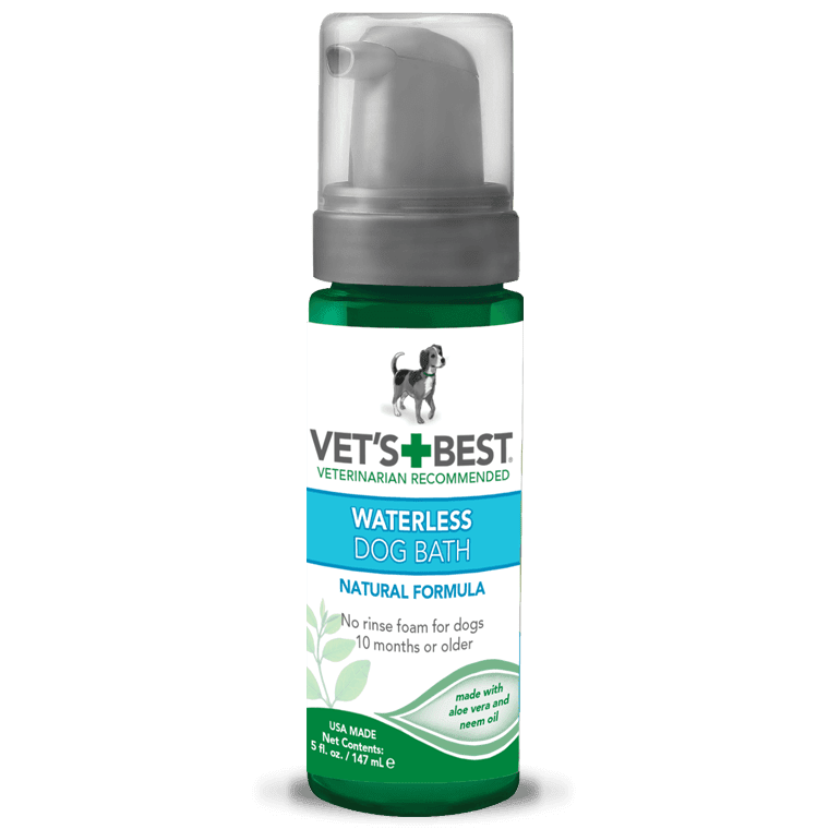 Vet's Best Waterless Dog Bath – моющая пена для собак для экспресс чистки без воды