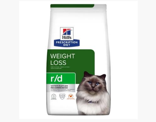 HILL'S PRESCRIPTION DIET R/D WEIGHT REDUCTION – лікувальний сухий корм для котів для зниження надмірної ваги