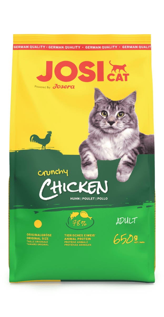  JosiCat Crunchy (Poultry) Chicken – сухий корм з куркою для дорослих котів