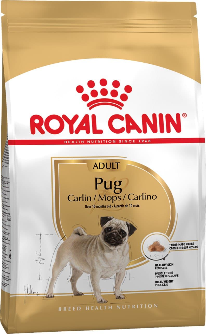 ROYAL CANIN PUG ADULT – сухой корм для взрослых собак породы мопс