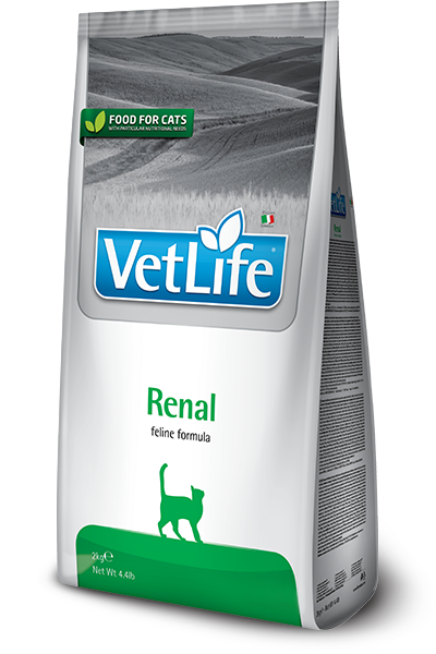 Farmina Vet Life Renal feline — сухой корм для кошек с болезнями почек
