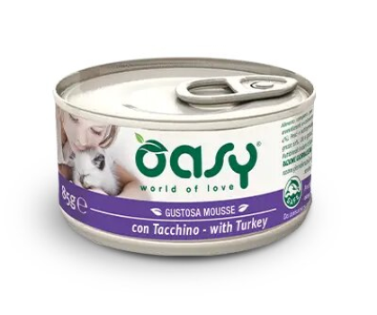 OASY CAT Индейка - влажный корм для взрослых котов