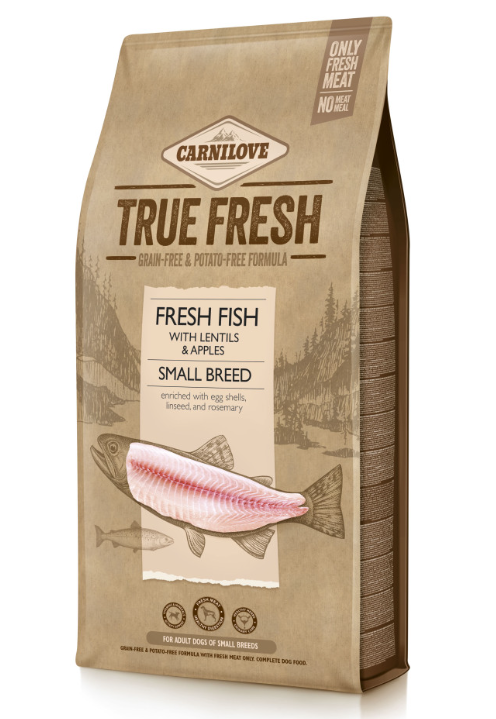 Carnilove True Fresh Fish Adult Small Breed – сухой корм для собак малых пород с рыбой