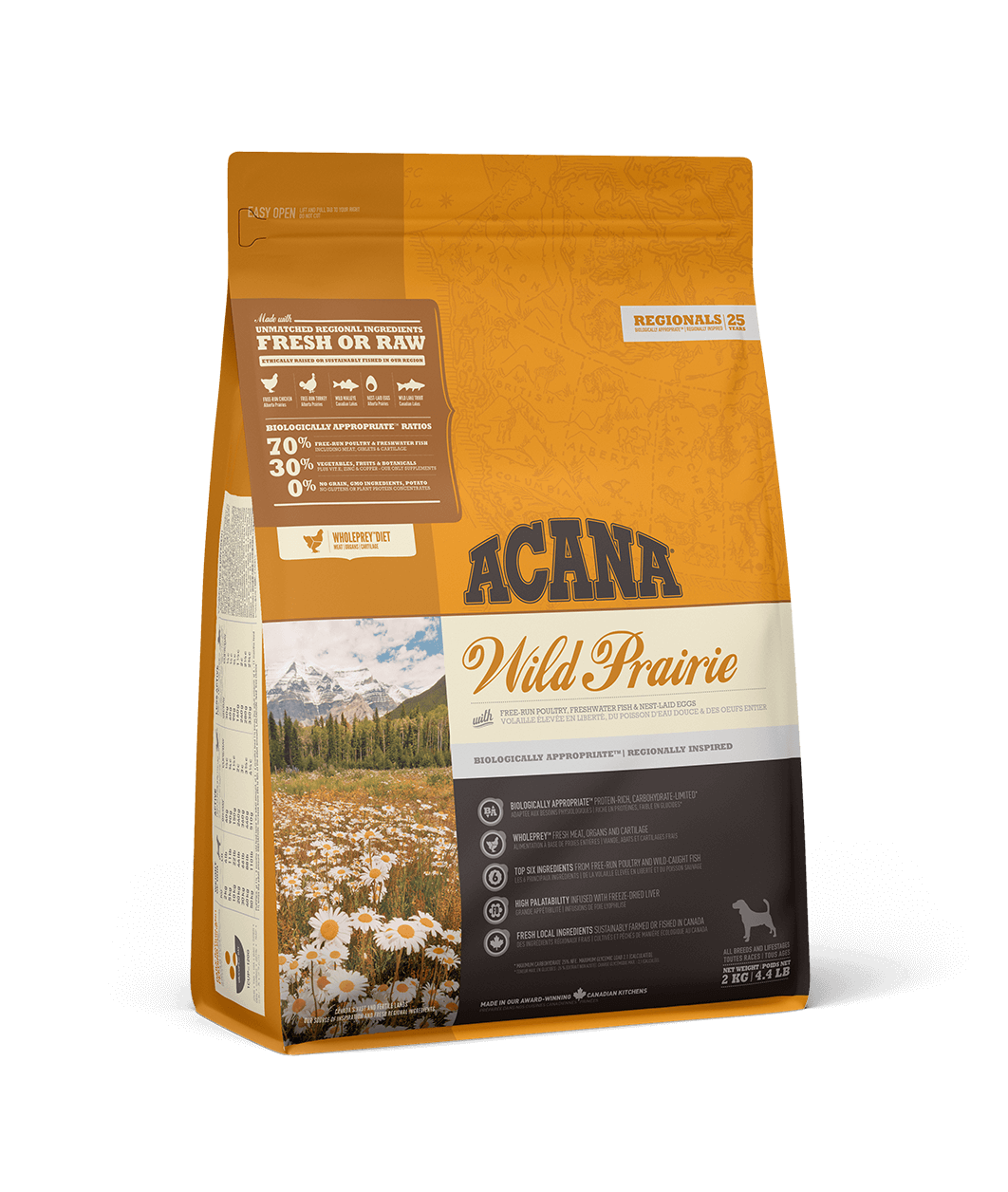 ACANA WILD PRAIRIE DOG – сухой корм для собак всех пород и всех стадий жизни