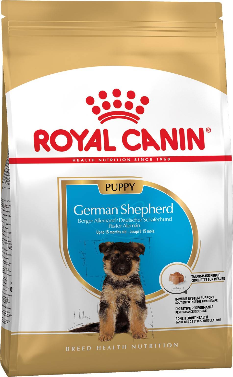 ROYAL CANIN GERMAN SHEPHERD PUPPY – сухий корм для цуценят породи німецька вівчарка