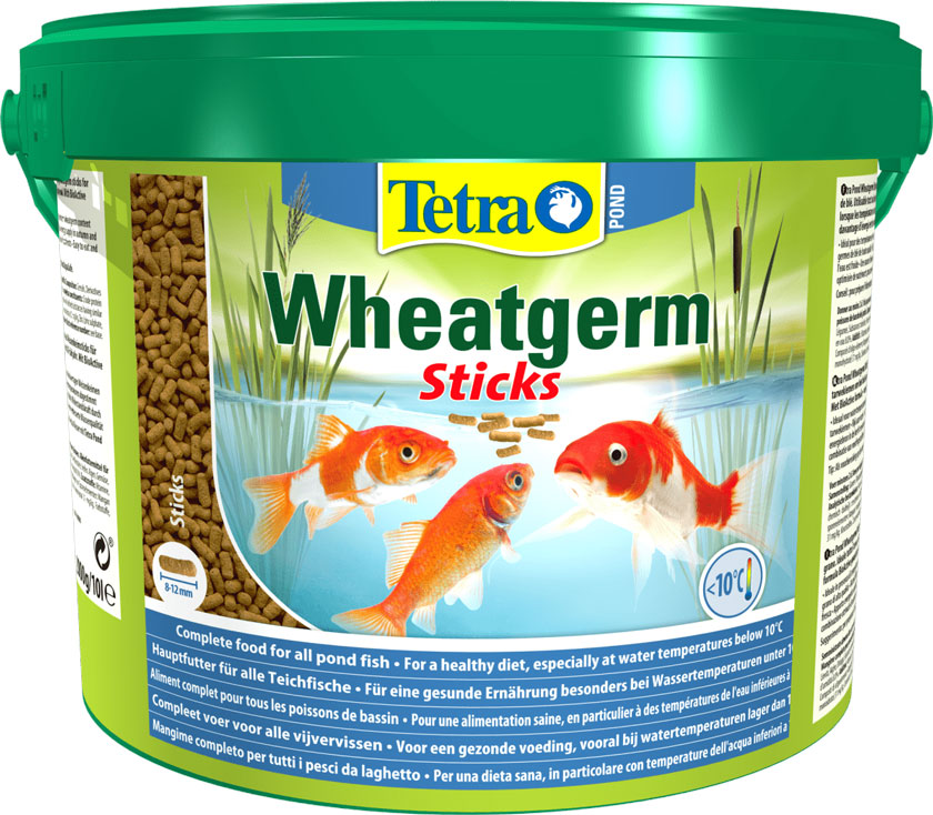 Tetra Pond Wheatgerm Sticks – корм для прудовых рыб