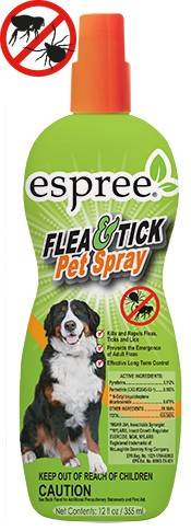ESPREE Flea&Tick Pet Spray – спрей для защиты от блох и клещей для собак