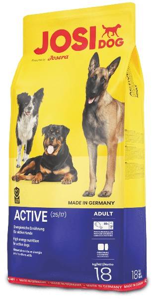 JOSIDOG ACTIVE – сухой корм для активных взрослых собак