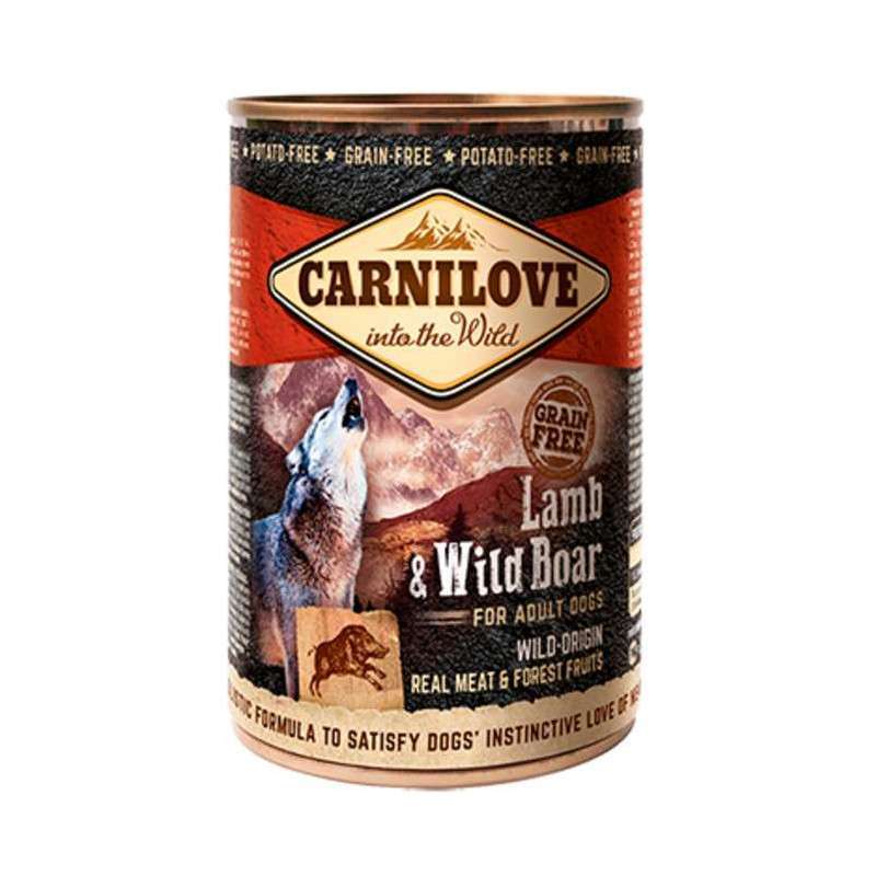 Carnilove Lamb & Wild Boar for Adult Dogs – консерва з ягням і кабаном для дорослих собак