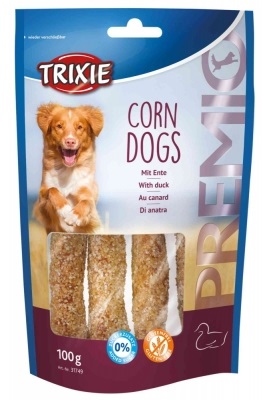Trixie Premio Corn Dogs – ласощі з м'ясом качки і рибою для собак
