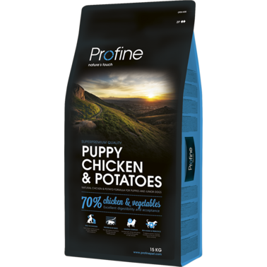 Profine Puppy Chicken – сухой корм для щенков всех пород с курицей и картофелем