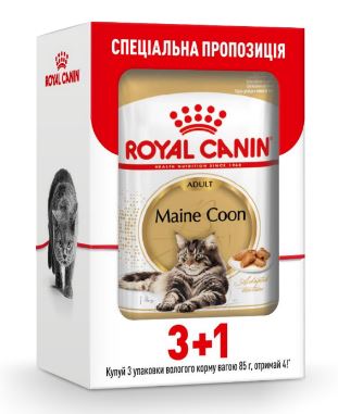  ROYAL CANIN MAINE COON ADULT – вологий корм для дорослих котів породи мейн-кун