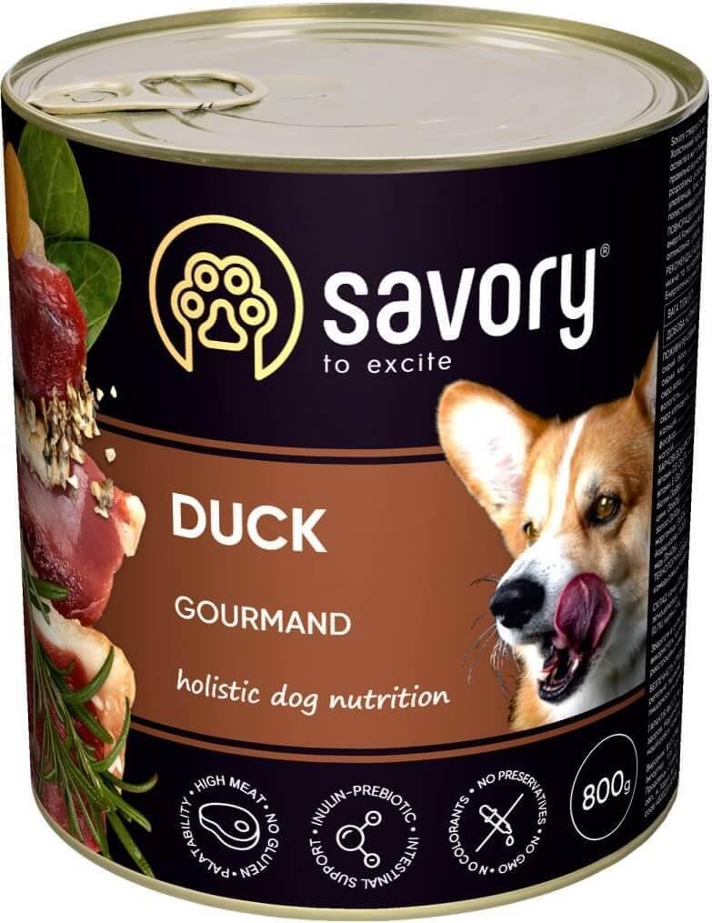 Savory Dog Gourmand Duck – паштет з качкою для собак-гурманів