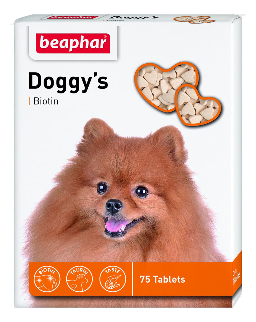 Beaphar Doggy's + Biotin – ласощі для собак з біотином