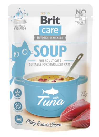 Brit Care Soup with Tuna - влажный корм "Суп с тунцом" для кошек