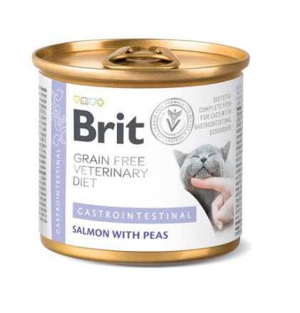 Brit VetDiets Gastrointestinal – влажный корм для кошек при острых и хронических заболеваниях желудочно-кишечного тракта