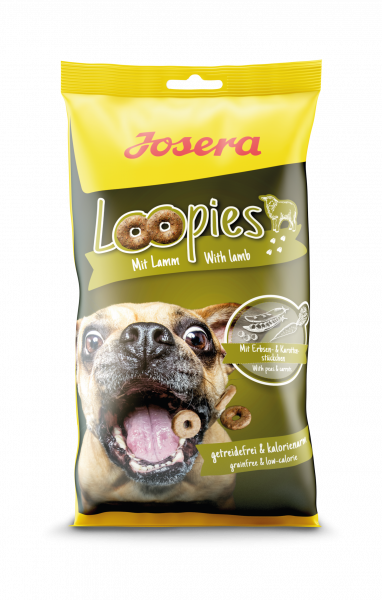 JOSERA Loopies Lamm - лакомства с ягненком для собак