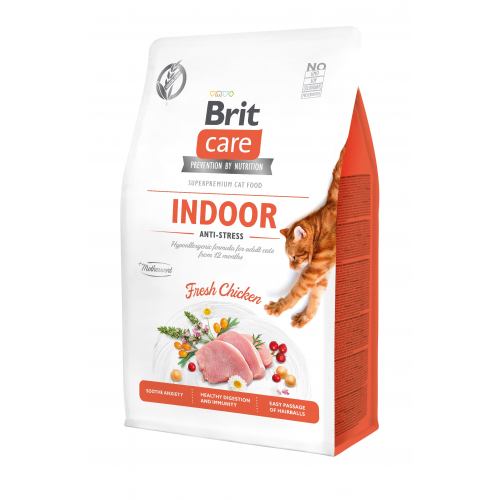 BRIT CARE CAT INDOOR – сухой корм для взрослых кошек, живущих в помещении