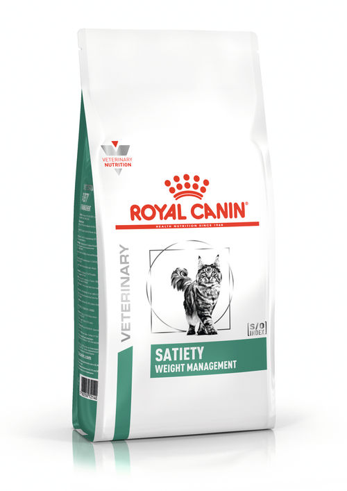 ROYAL CANIN SATIETY WEIGHT MANAGEMENT CAT – лечебный сухой корм для взрослых котов, контроль избыточного веса