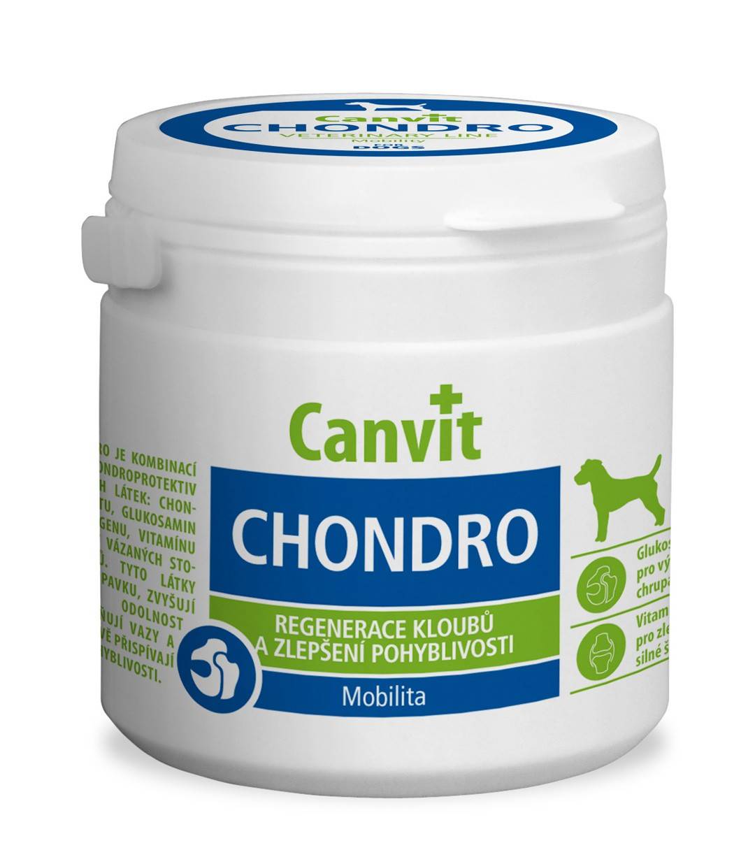 CANVIT  CHONDRO – вітамінний комплекс з хондроїтином для підтримки і відновлення здоров'я суглобів у собак