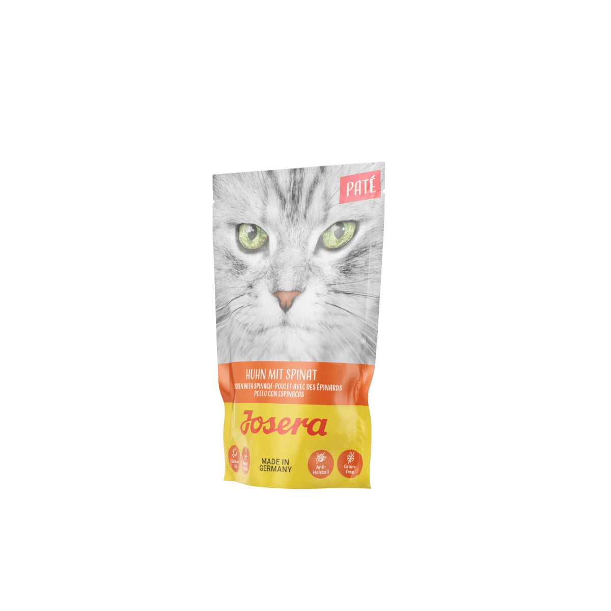 JOSERA Pate Huhn mit Spinat – паштет со вкусом курицы и шпината для взрослых кошек