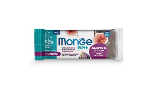 Monge Gift FRUIT BARS Dog Training качка з інжиром