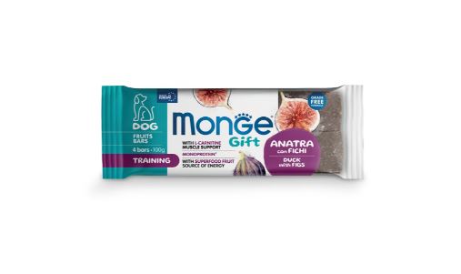 Monge Gift FRUIT BARS Dog Training утка с инжиром