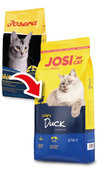 JosiCat Crispy Duck – сухой корм с уткой для взрослых котов