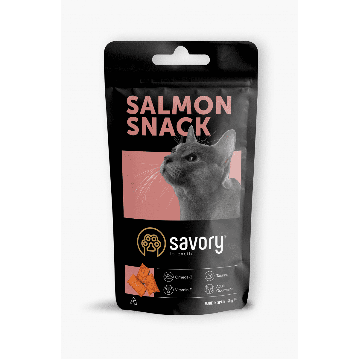 Savory Snack Salmon - Ласощі з лососем для заохочення котів