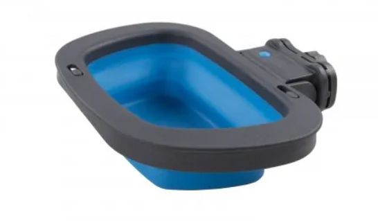 Dexas Collapsible Kennel Bowl - миска складана (600мл) з кріпленням на клітку 