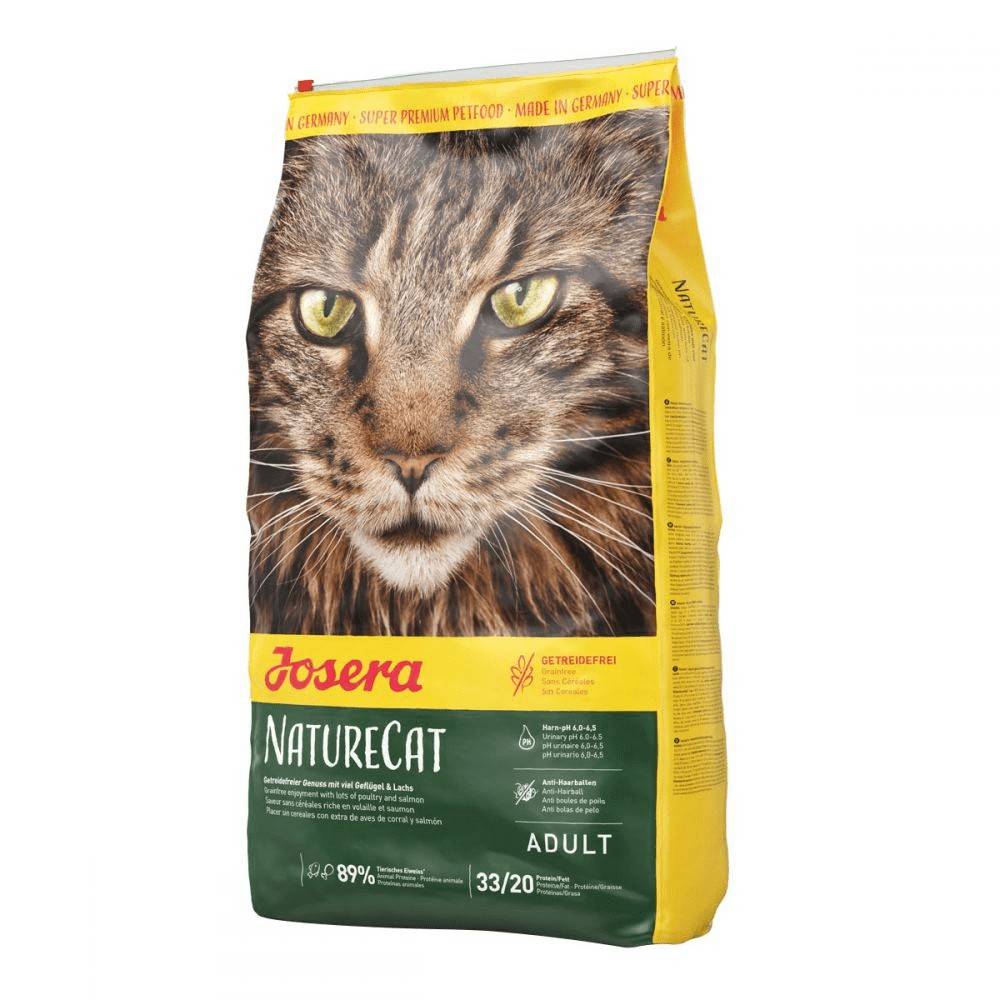 JOSERA NATURECAT – сухой корм для котят старше 6 месяцев и взрослых котов