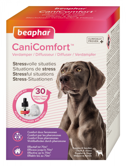 Beaphar CaniComfort - заспокійливий дифузор з феромонами для собак
